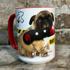 Bloody Knife® Bulldog Puppy Killing it Mug MrsCopyCat