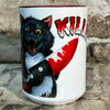 Bloody Knife® Tuxedo Cat Coffee Mug MrsCopyCat