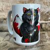 Bloody Knife® Black Cat Coffee Mug MrsCopyCat