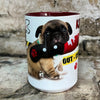 Bloody Knife® Bulldog Puppy Killing it Mug MrsCopyCat