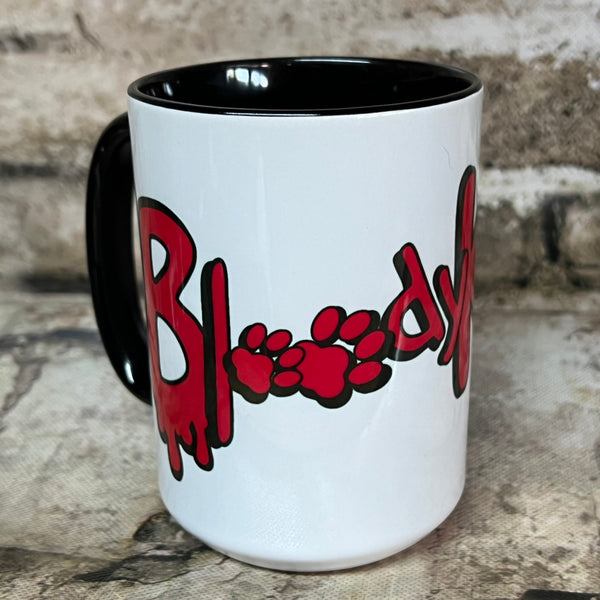 Bloody Knife® Logo Coffee Mug MrsCopyCat