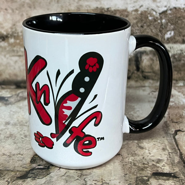 Bloody Knife® Logo Coffee Mug MrsCopyCat