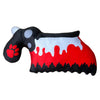 Bloody Bone Saw Dog Squeaky & Crinkle Toy MrsCopyCat