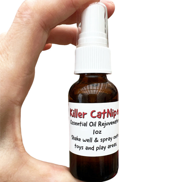 Organic Catnip Essential Oil Spay MrsCopyCat