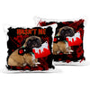 Blood Spatter Puppy Pillow