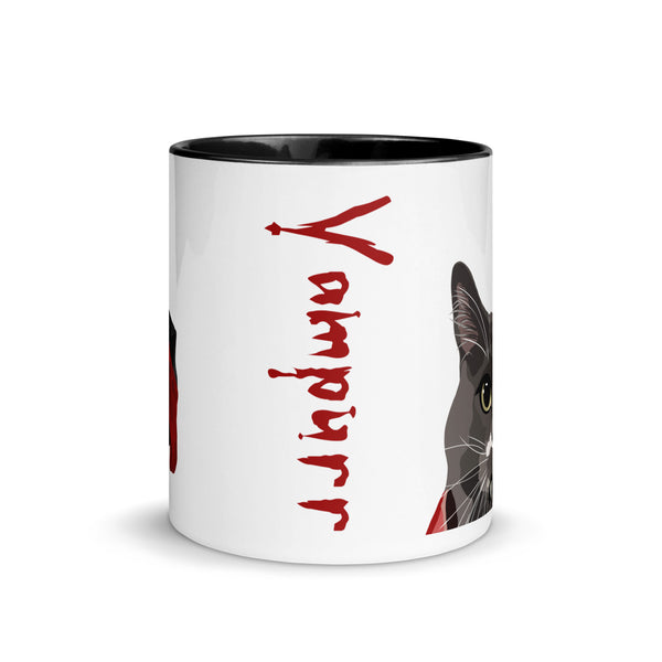 Vampire Cat Coffee Mug RAVIOLI MrsCopyCat