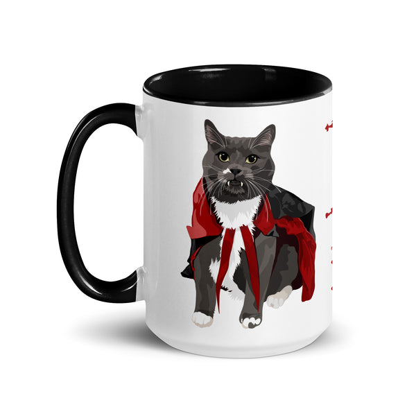 Vampire Cat Coffee Mug RAVIOLI MrsCopyCat