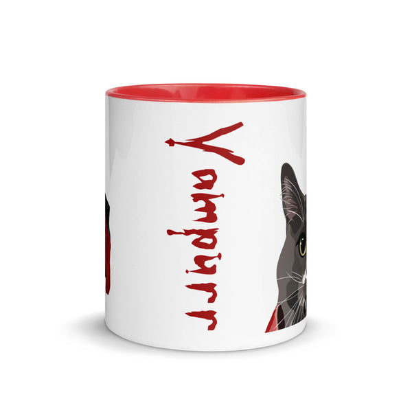 Vampire Cat Coffee Mug RAVIOLI MrsCopyCat