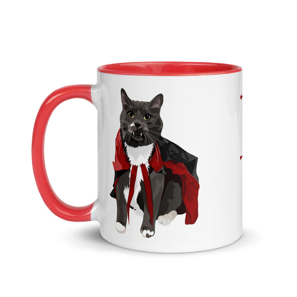 Vampire Cat Coffee Mug RAVIOLI MrsCopyCat