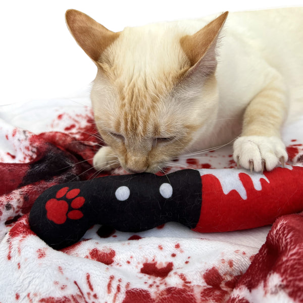 Original Bloody Knife® Refillable Catnip Toy MrsCopyCat