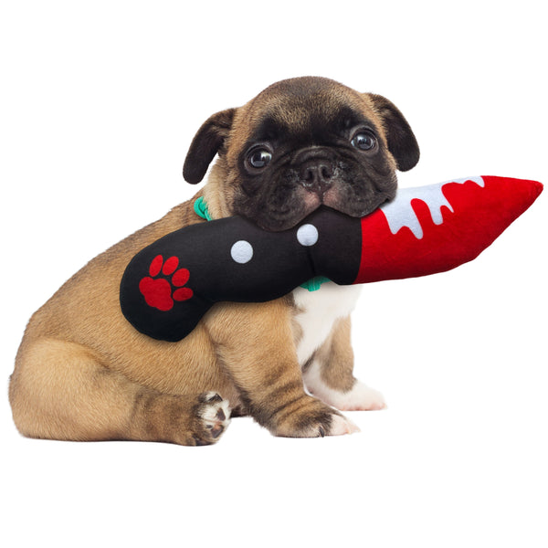 Original Bloody Knife® Dog Toy MrsCopyCat